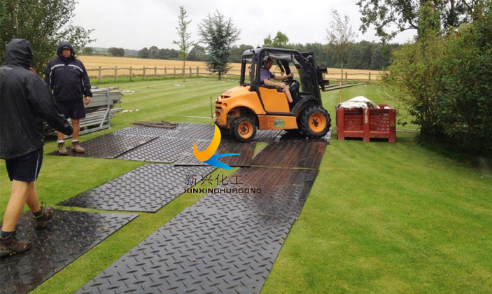 保護草坪施工專用復合路基板|鋪路墊板